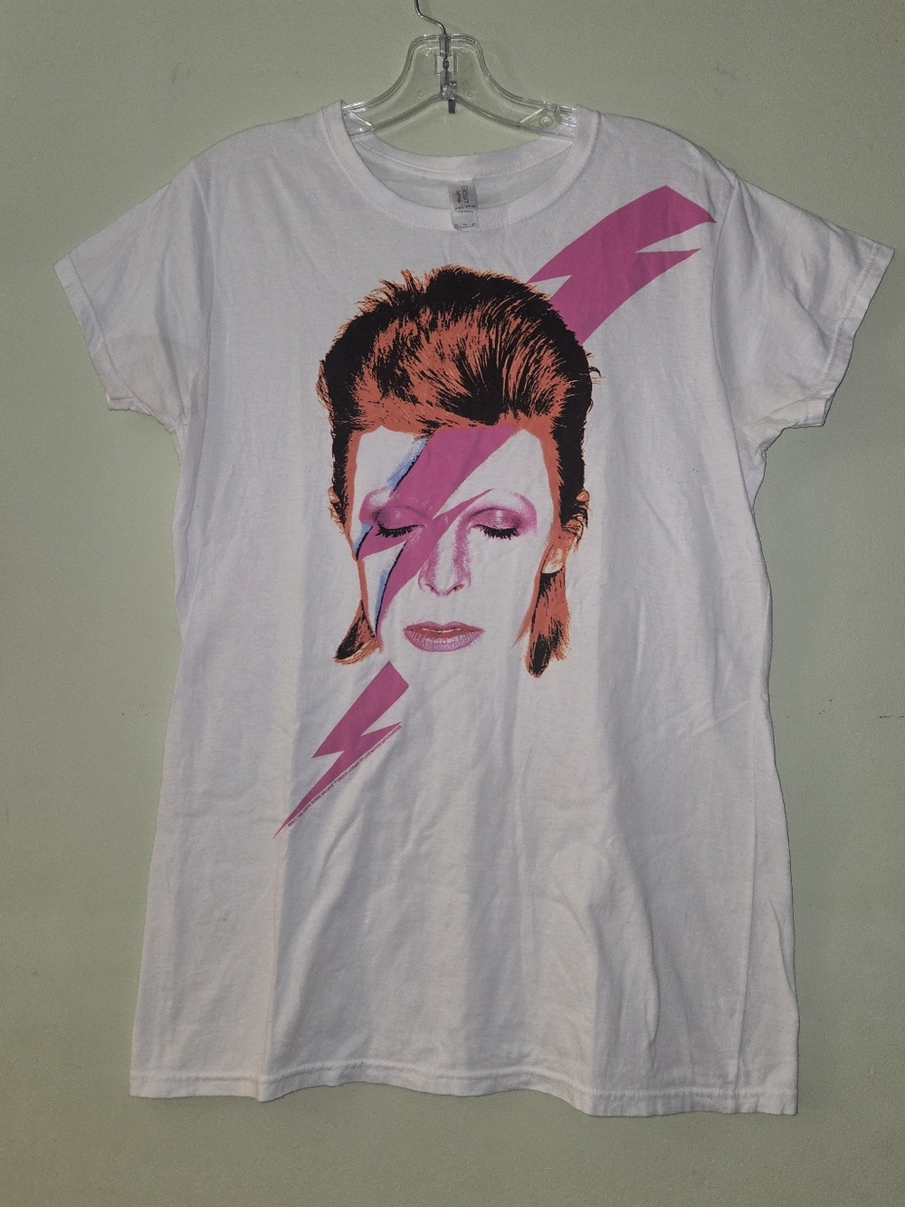 David Bowie Aladdin Sane Girls T-Shirt XL - Picture 3 of 3